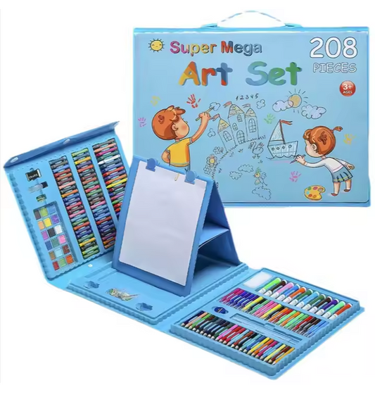 208-Piece Kids Art Set