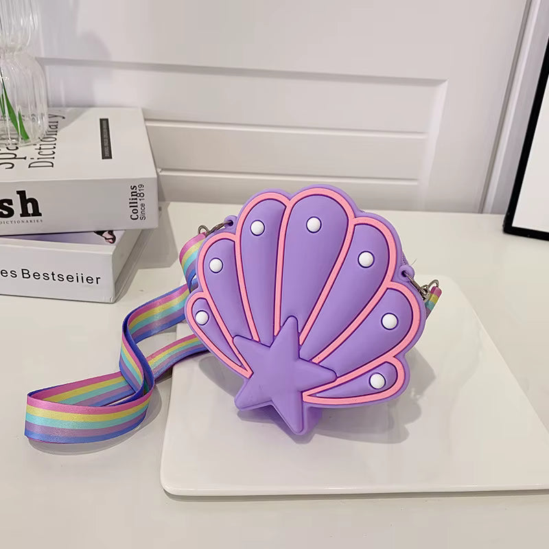 Purple Shell Silicone Bag